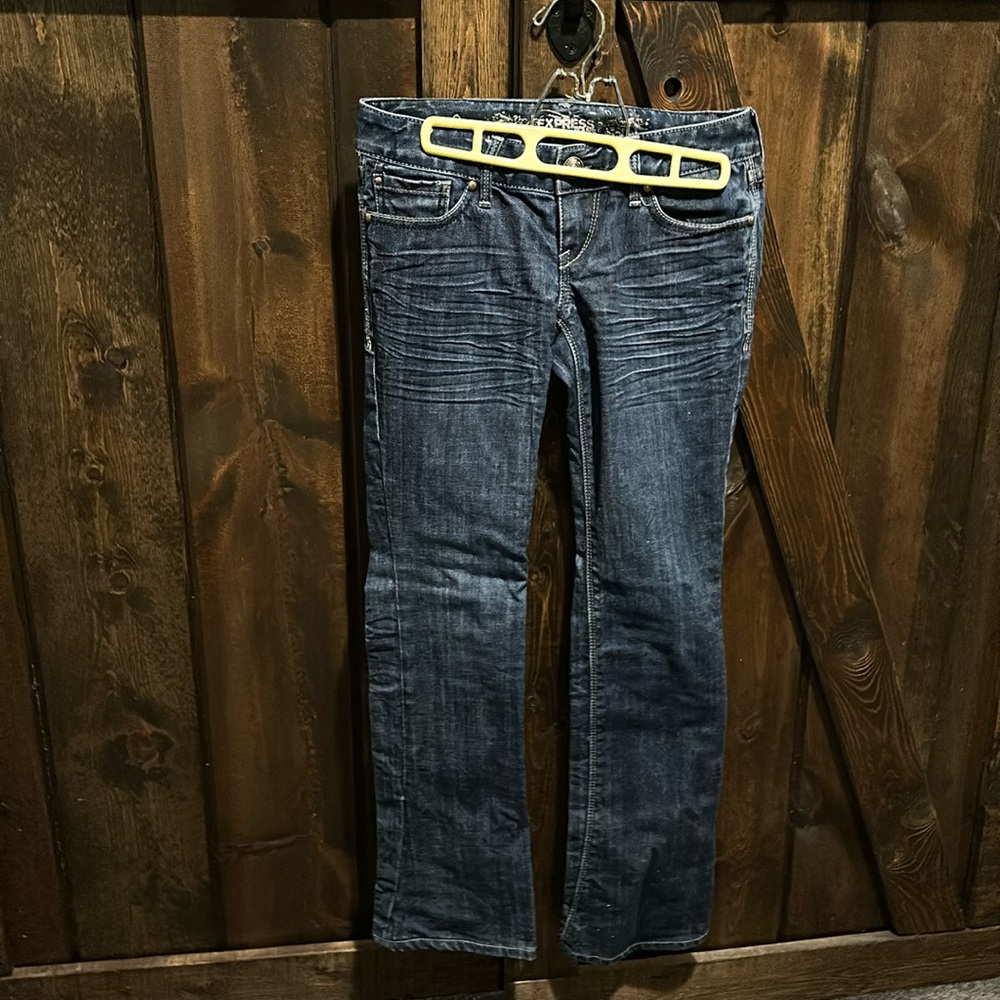Express Jeans Size 0-Short, Low Rise